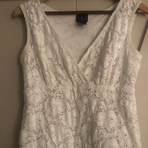 Lace tank top.